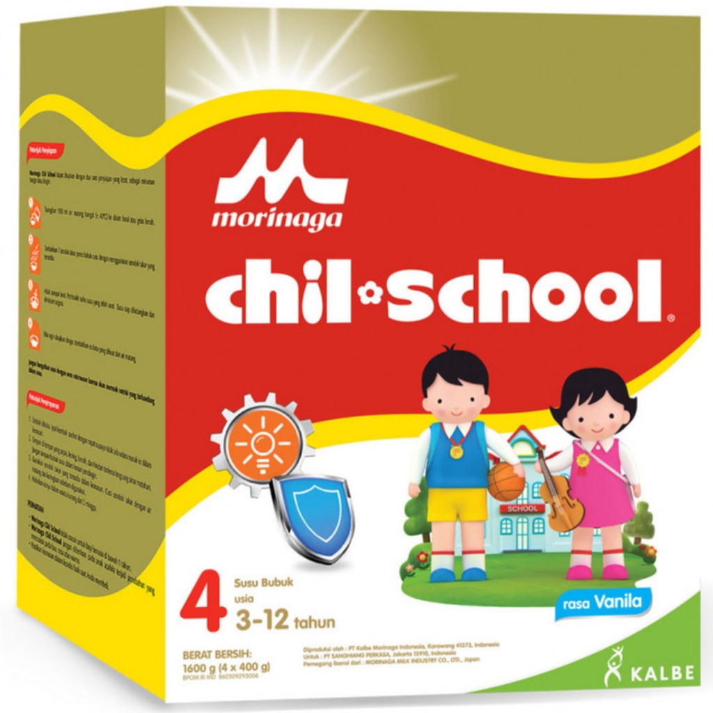 

MORINAGA Chil School 4 Rasa Vanilla 1600 gr / 1600gr