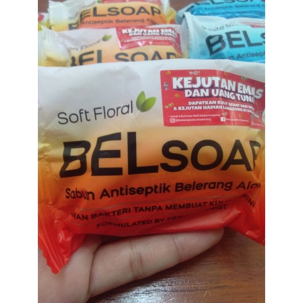 Belsoap sabun belerang / sulfur 65g