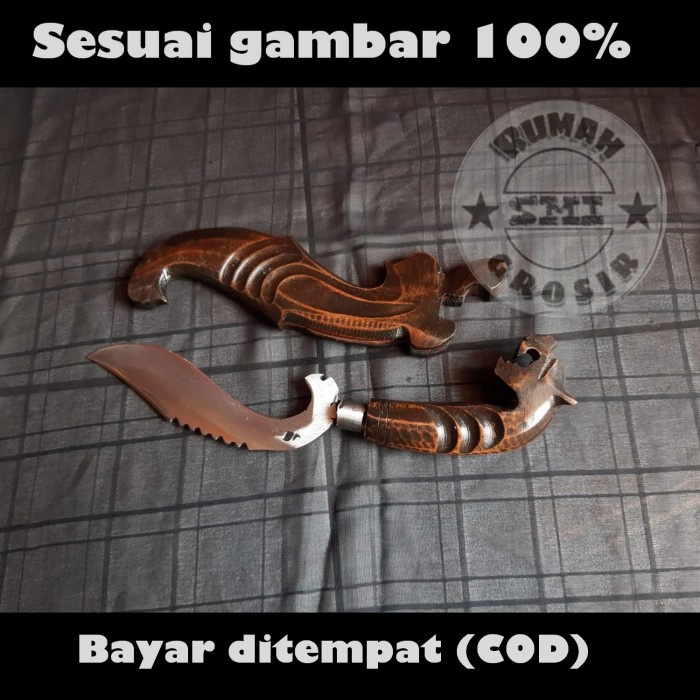 PISAU Kujang Waja Tajam Elegan