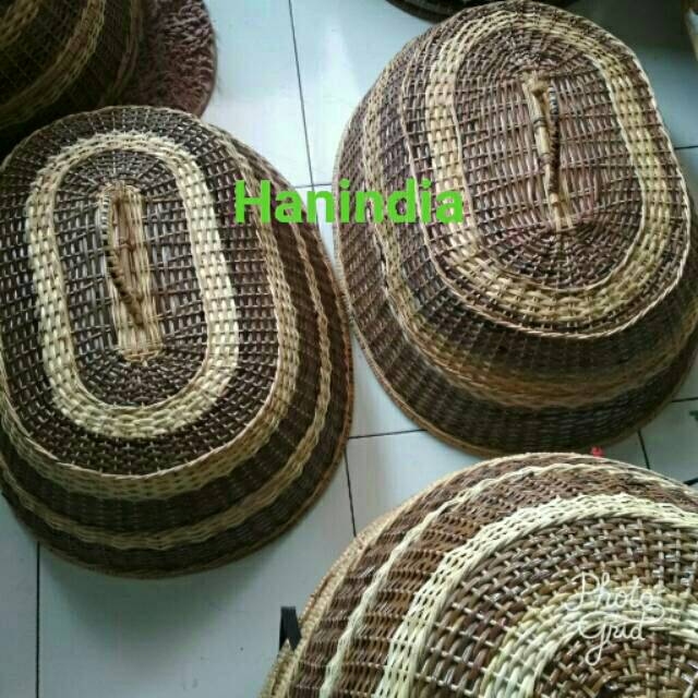 Tudung Saji Rotan Asli ukuran besar
