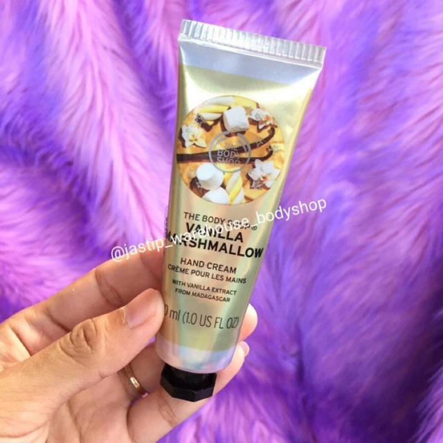 VANILLA MARSHMALLOW HAND CREAM 30ML THE BODY SHOP