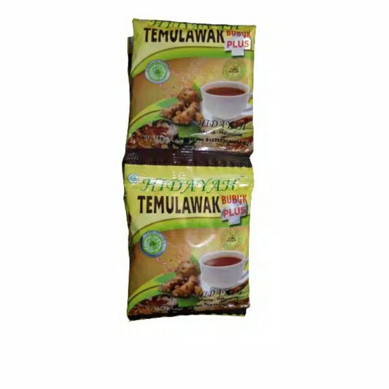 

Temulawak Hidayah bubuk plus 12 sachet