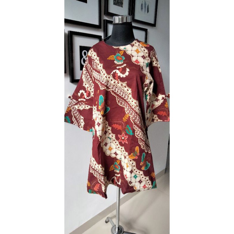 BLOUSE BATIK TUNIK STRETCH KNK