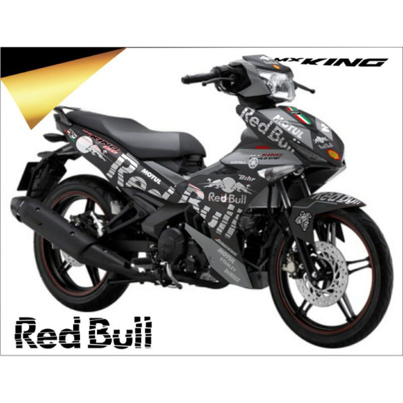 Sticker Decal MX King full body Redbull variasi