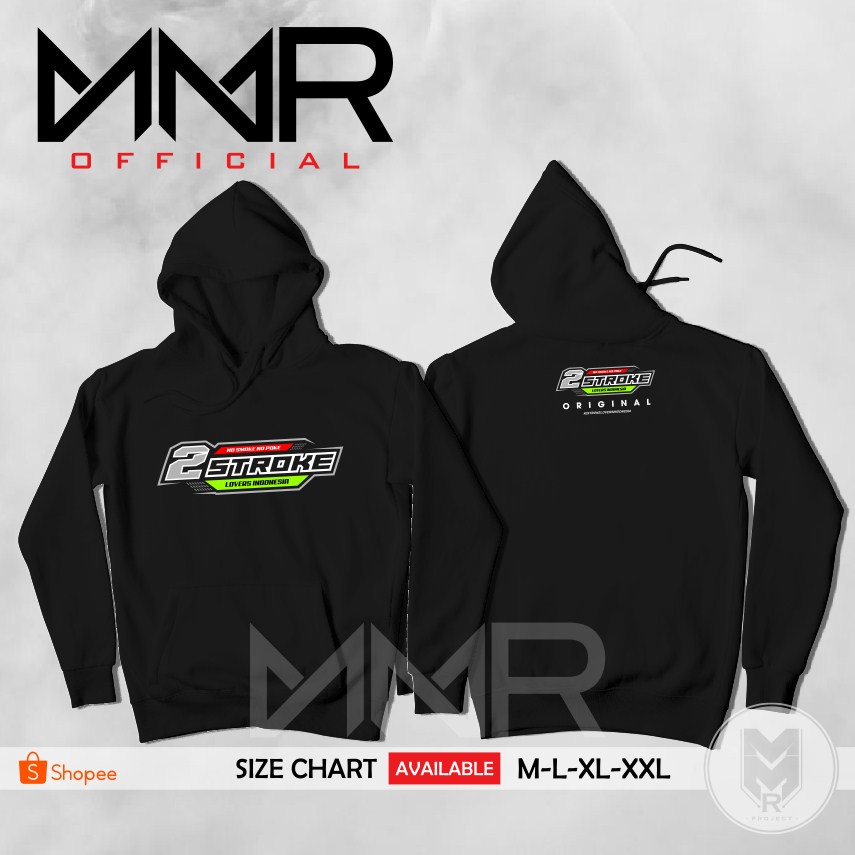 Jaket Hoodie Tanpa 2 STROKE LOVERS INDONESIA 2 TAK PREMIUM QUALITY Terlaris - MMR.Project