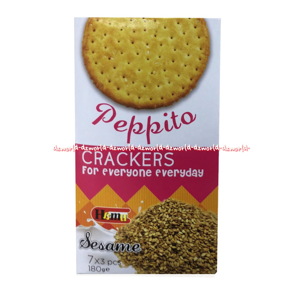 Peppito Crackers for Everyone Everyday Milk 180gr Biskuit Krakers