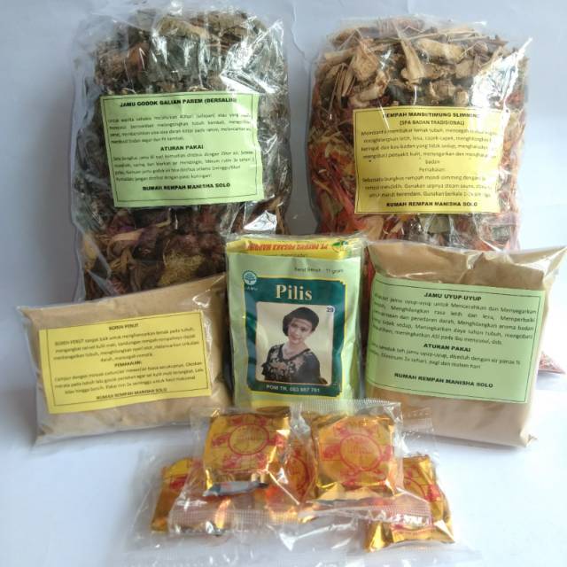 Paket Jamu Tradisional Habis Bersalin