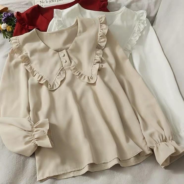 Tamara Blouse Kerah Renda