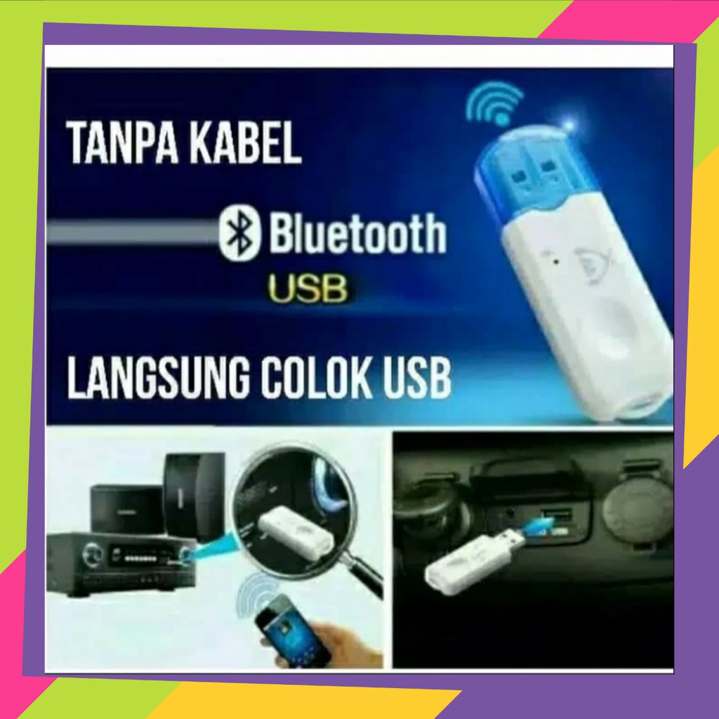 USB Bluetooth Receiver Audio Mobil Music AUX / BT-460 DONGLE USB