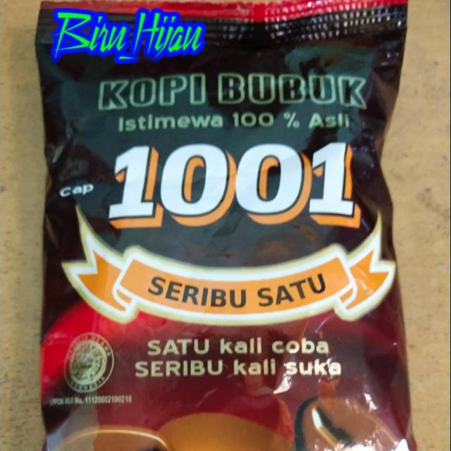 

Kopi 1001 khas Bengkulu 1 kg