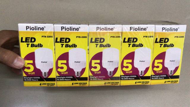 LED T BULB 5 watt merk PIOLINE TERMURA