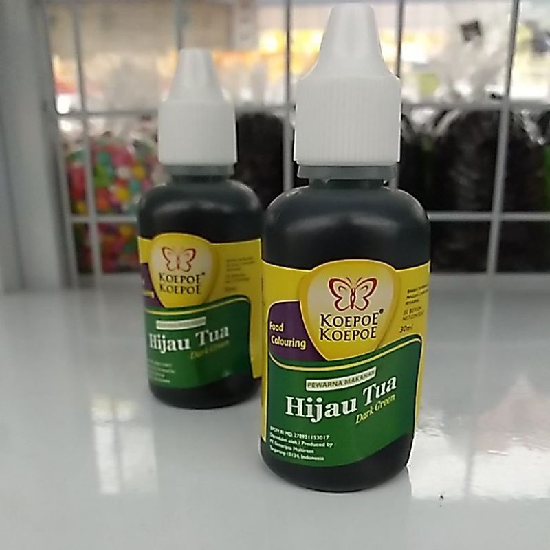 

Pewarna Makanan Hijau Tua Koepoe Koepoe 30 ml