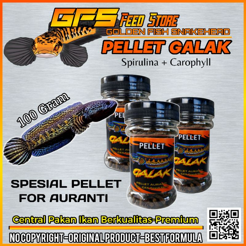 Pelet Galak Pelet Auranti Original Gfs