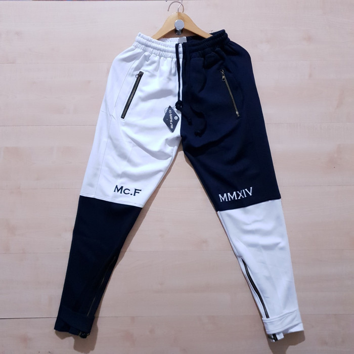 CELANA JOGGER MCF MMXIV BLACK WHITE - M