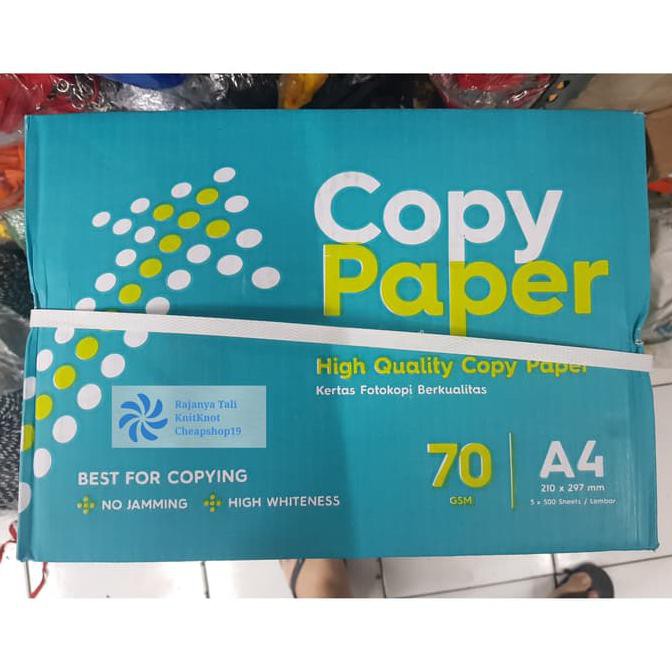 

Kertas HVS A4 70 gsm COPY PAPER / Paper One Line Print Copy