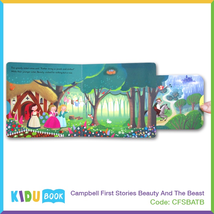 Buku Cerita Bayi dan Anak Campbell First Stories Beauty And The Beast Kidu Toys