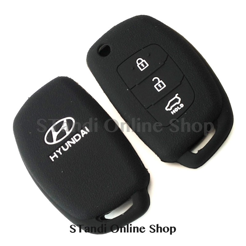 Kondom Kunci Silikon Remote Cover Hyundai New Santa Fe Tuscon