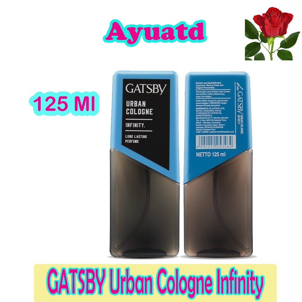 Gatsby Urban Cologne Infinity 125 ml