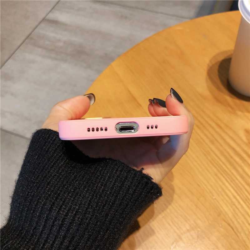 Casing Soft Case Motif Kotak Warna Campur Untuk iPhone 14 13 12 Pro 11Pro Max X Xr Xs Max