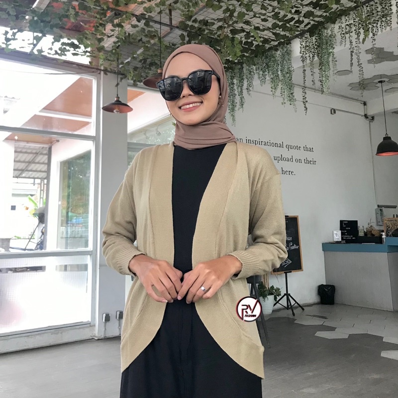 Cardigan Rajut Vhinna /baju wanita/rajut Outerwear Premium