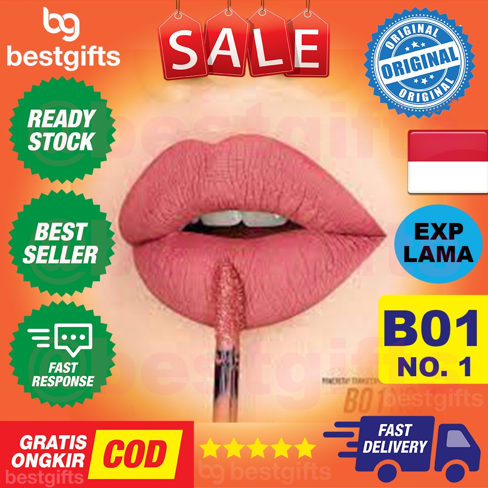 MAKE OVER MAKEOVER POWERSTAY TRANSFERPROOF MATTE LIP CREAM TRANSFER PROOF LIP GLOSS TINT STICK LIPTSTICK LIPSTIK 7 GRAM