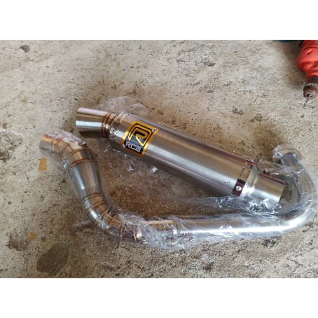 Knalpot Rcb Drag mio beat vario dll