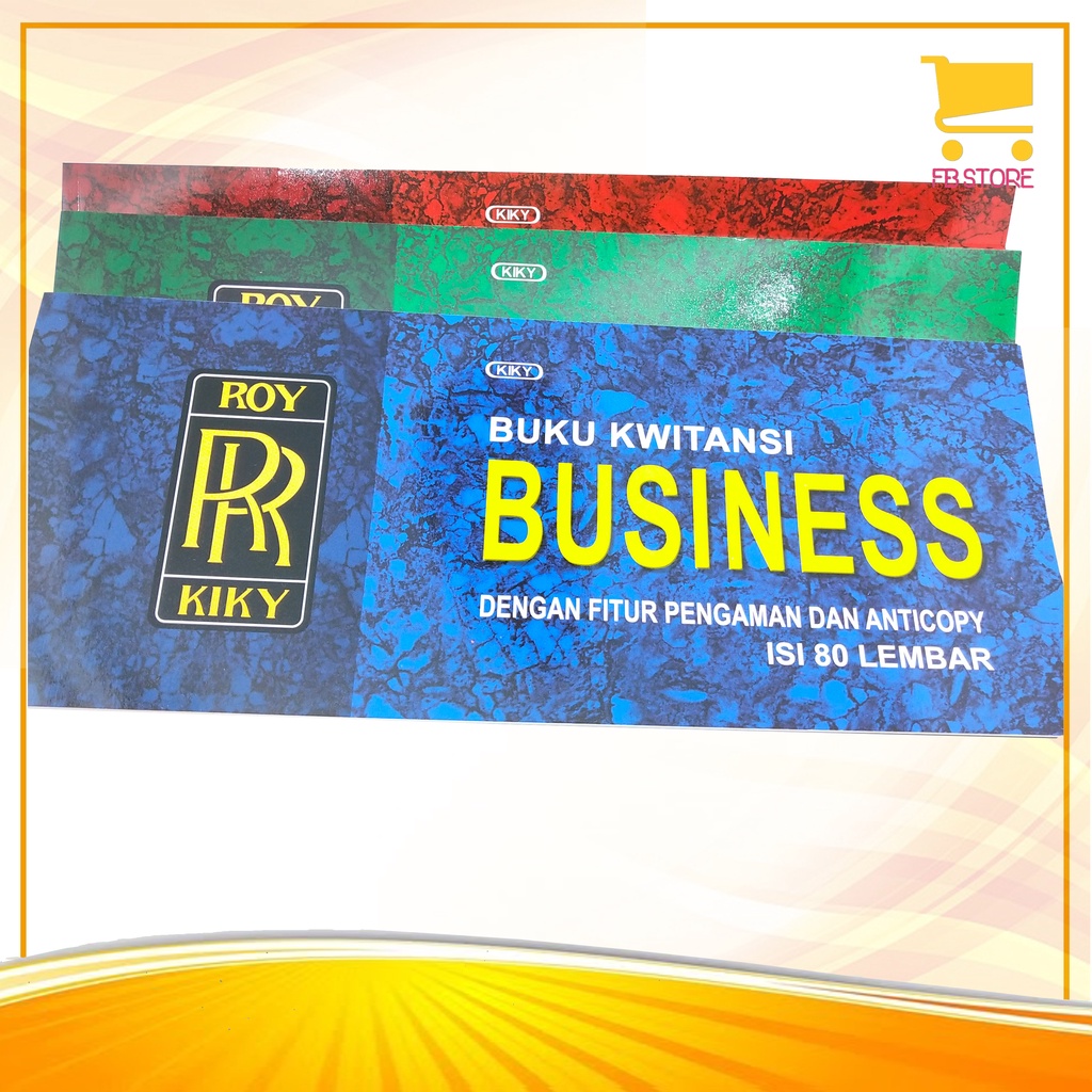 

Kuitansi / Kwitansi Business Kiky 80 Sheets Ukuran 29.5 x 12cm Per Pak (5 Pcs)