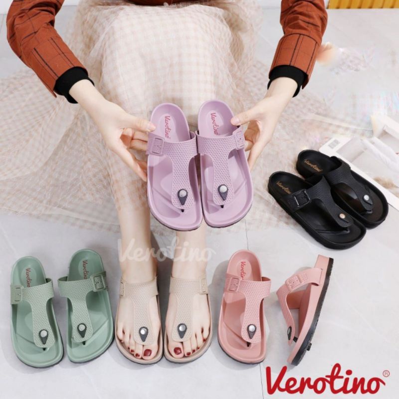 Sandal Jepit Jelly Polos Verotino 766-5