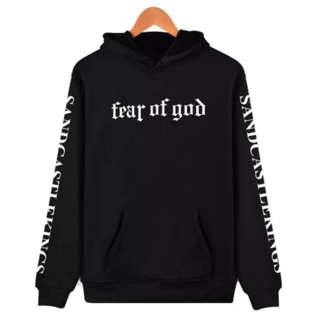 Jaket hoodie pria wanita (FEAR OF GOD)