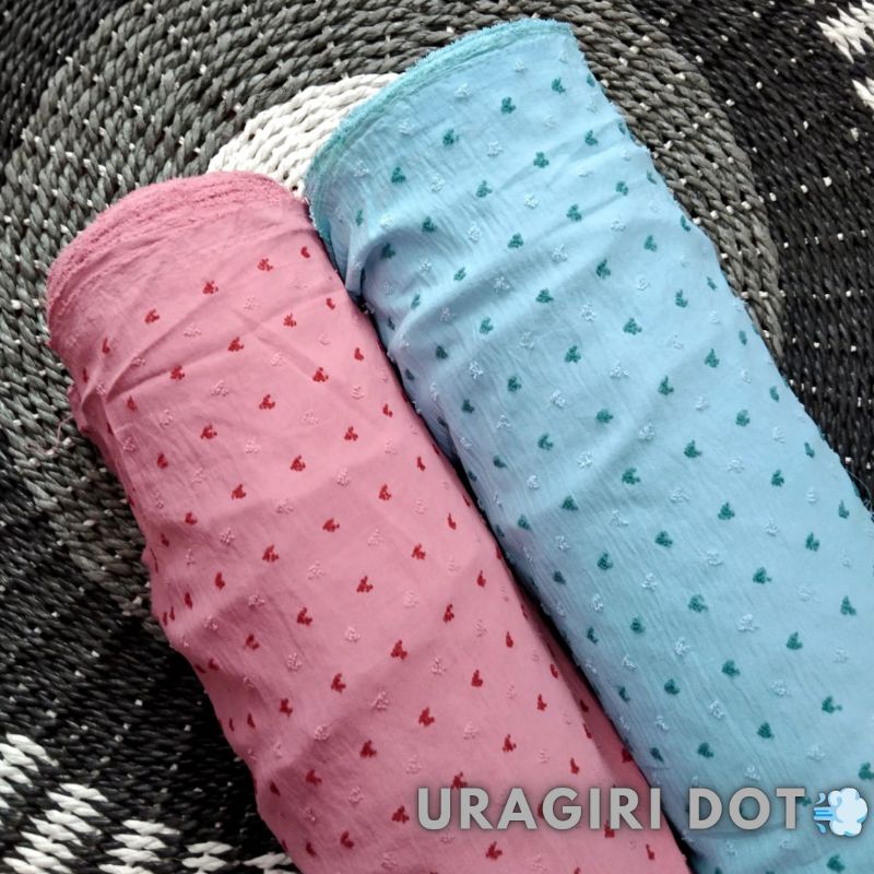 (VIRAL)KAIN URAGIRI TWO TONE LOVE KAFTAN GAMIS MIDI(BACA DESKRIPSI)