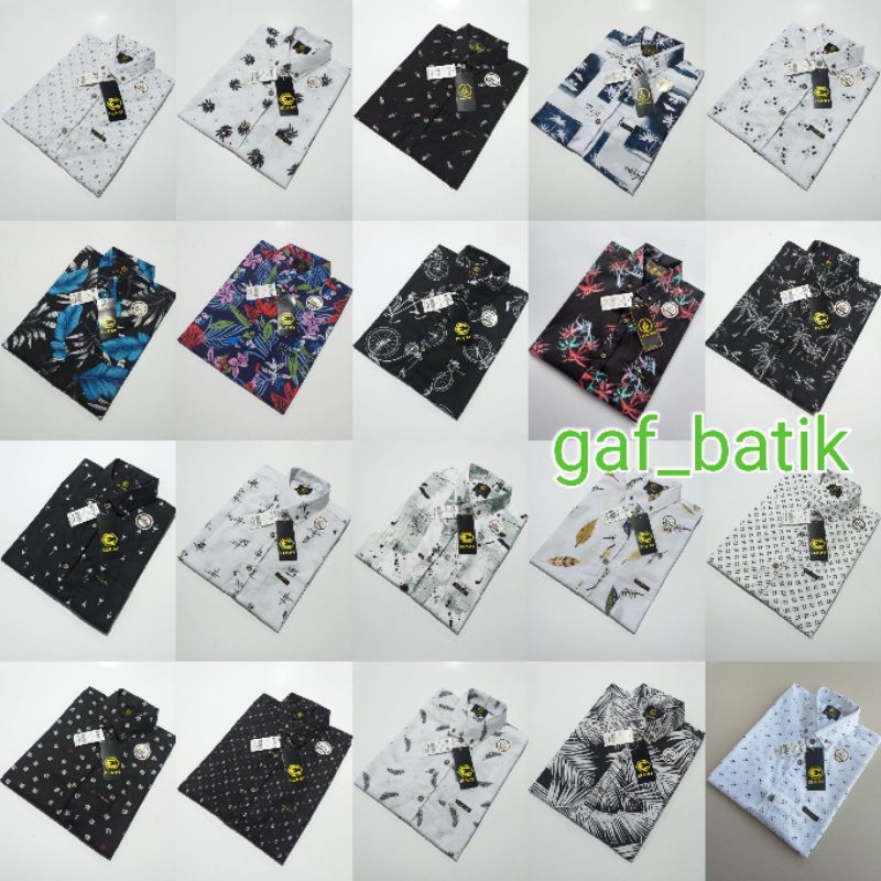 (Bisa Pilih Motif) Kemeja Surfing | Hem Surfing | hem pria | HOT PRODUK