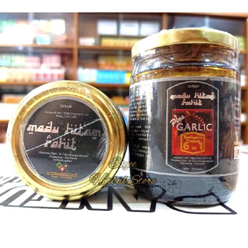 

Madu Hitam Pahit Al-Fauz + Garlic (6 in 1) Cap Prima 250gr Dijamin Original 100% I MHP GARLIC