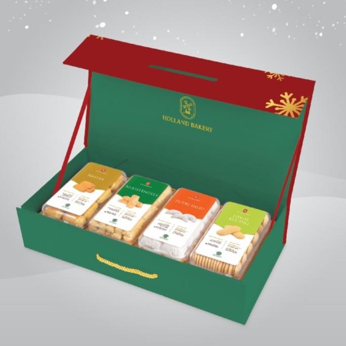 

PARCEL SPESIAL NATAL & TAHUN BARU HOLLAND CAROLS GIFT BOX *FREE CARD DSG54546WE
