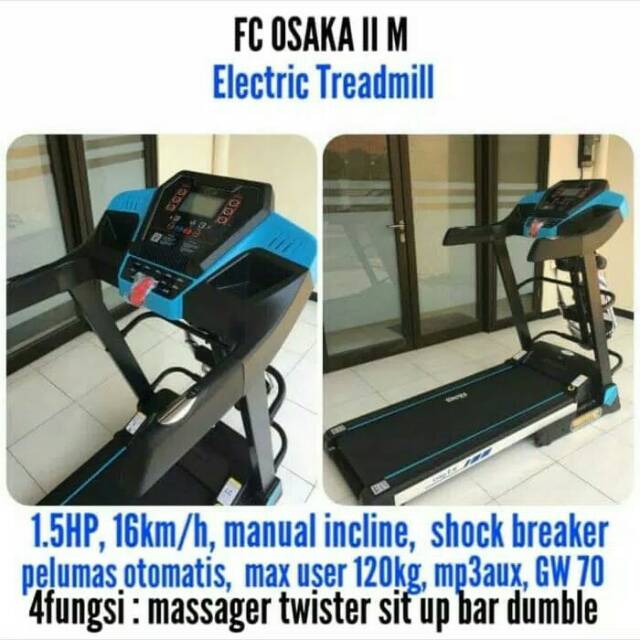 Treadmill Elektrik FC OSAKA