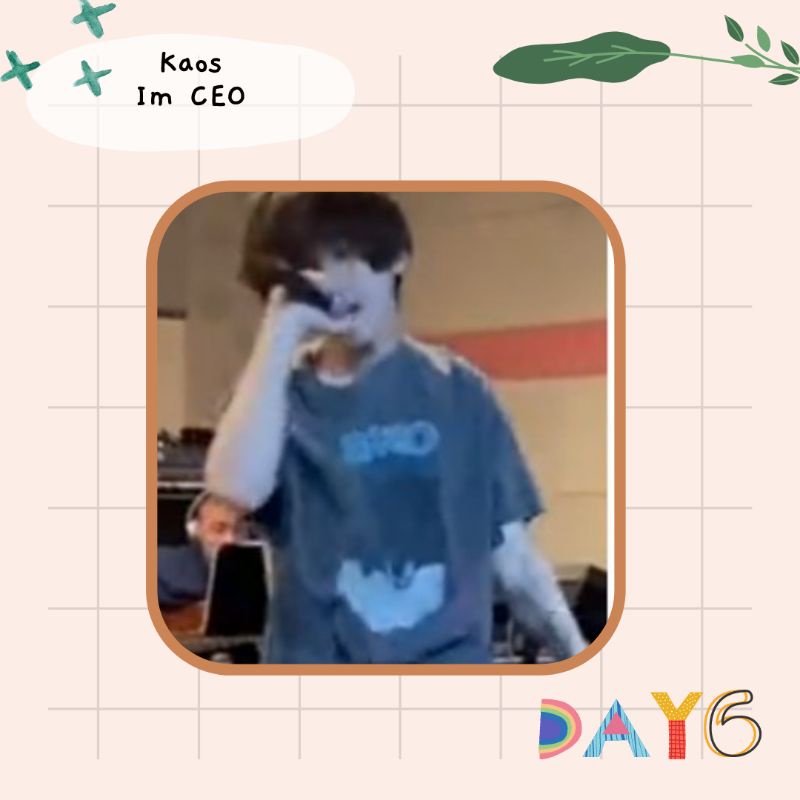 [SABLON] Kaos Kpop Jae Day6 Im CEO