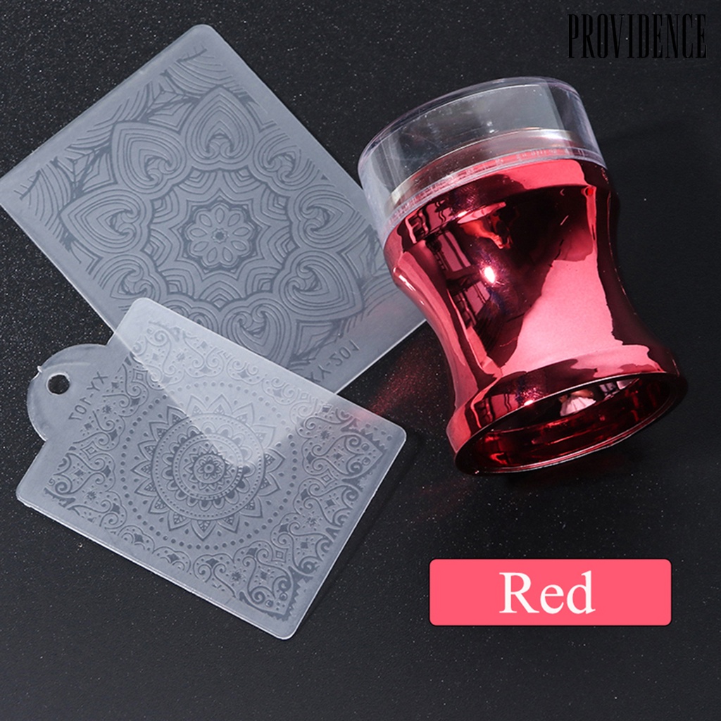 Providence 1 Set Nail Art Stamper Professional Different Patterns High Quality ABS New Style Nail Stamping Plates for Home