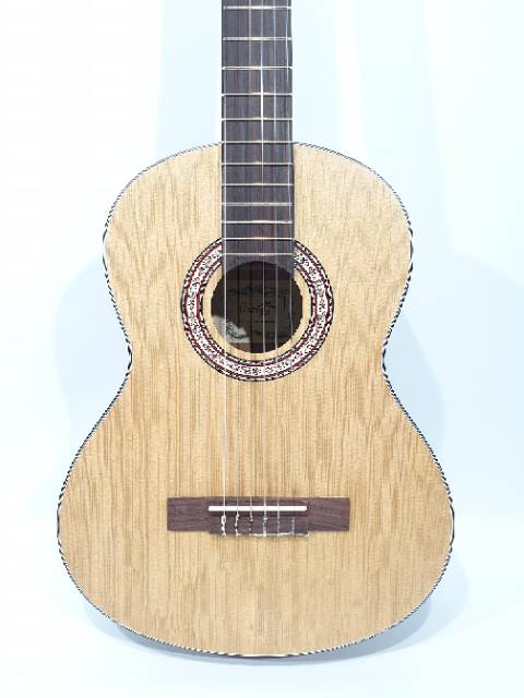 Gitar Classic Merk Cowboy Original Tipe CG-100 3/4 NA Naturaldoff Klasik Senar Nylon Jakarta Murah