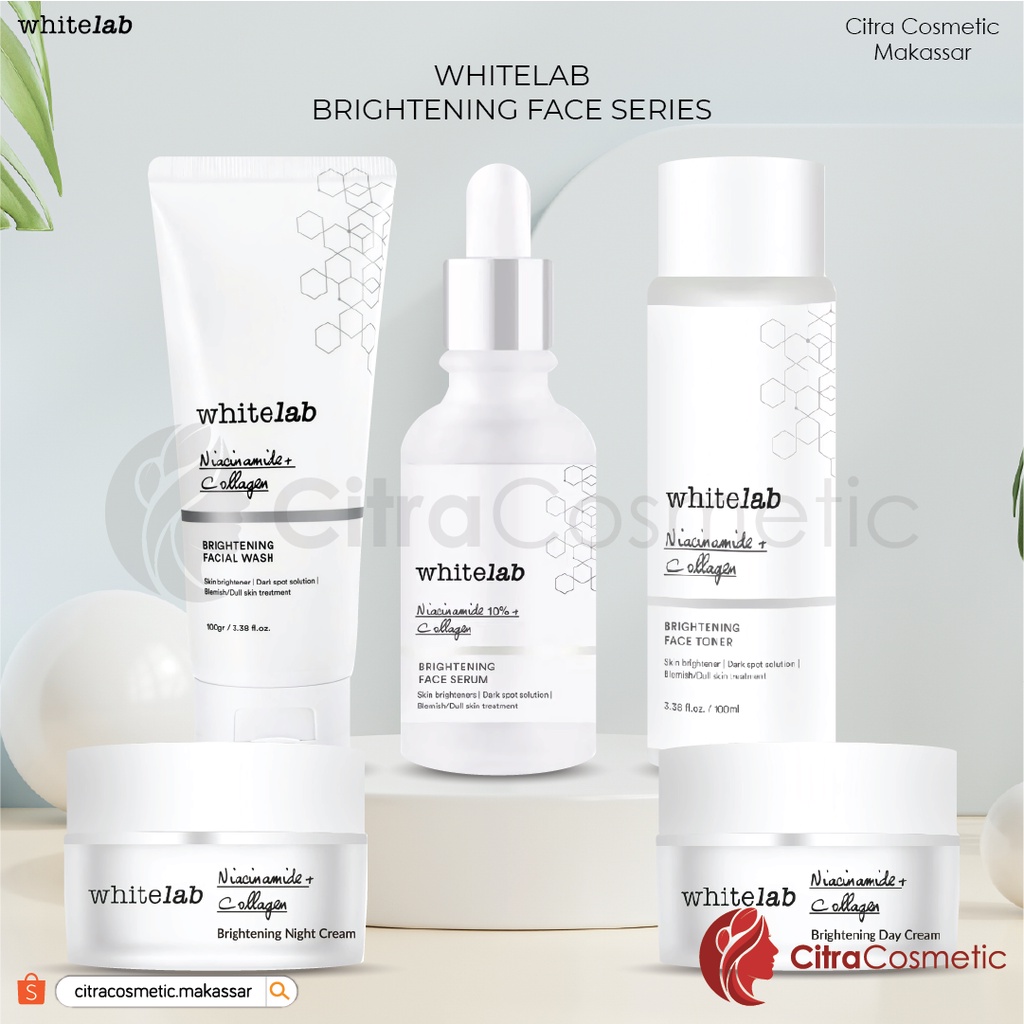 Whitelab Brightening Series | Cream | Face Serum | Face Toner | Face Wash