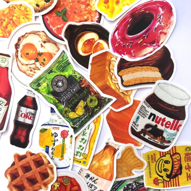 

Food 6 Sticker tumblr A5