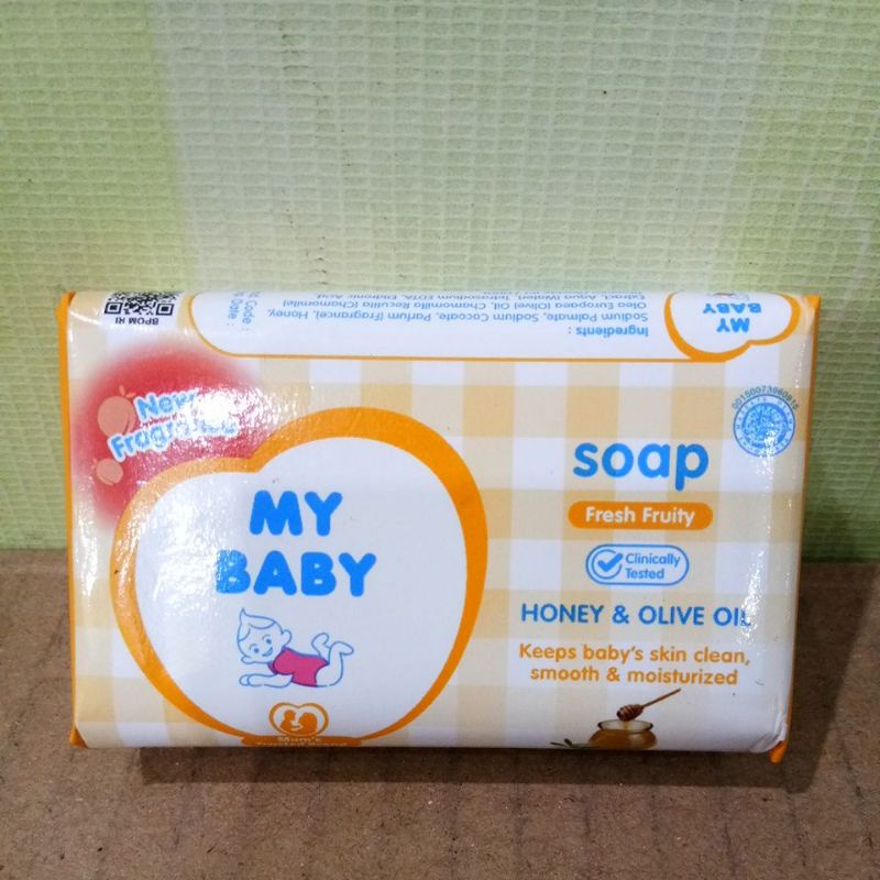 MY BABY SOAP SOFT&amp;GENTLE, SWEET FLORAL, FRESH FRUITY 75GR