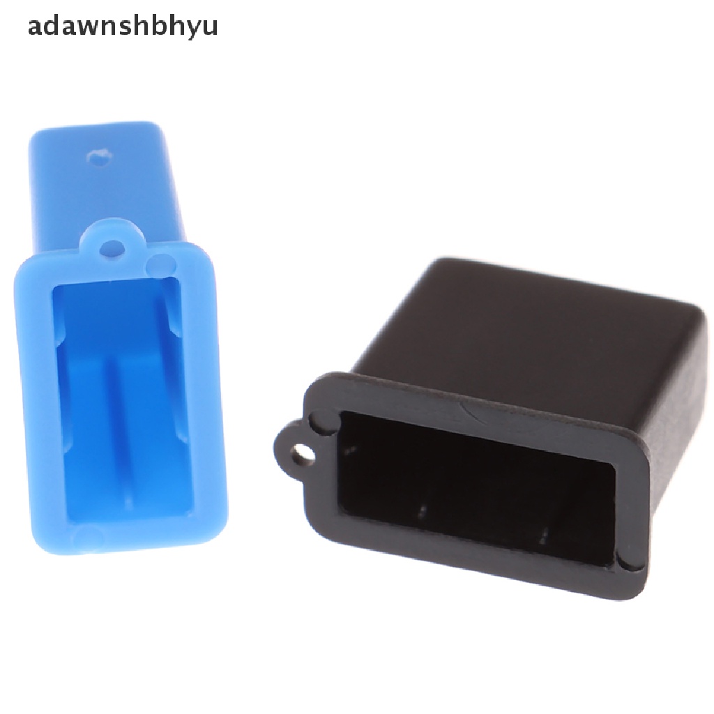 Adawnshbhyu 10Pcs Baru USB Type A Male Anti-Debu Plug Stopper Topi Penutup Pelindung