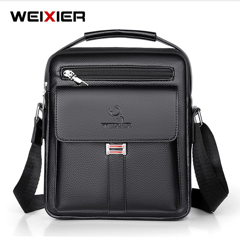 WEIXIER D244 Tas Selempang Pria Kulit Sling Bag Premium WK-SBY