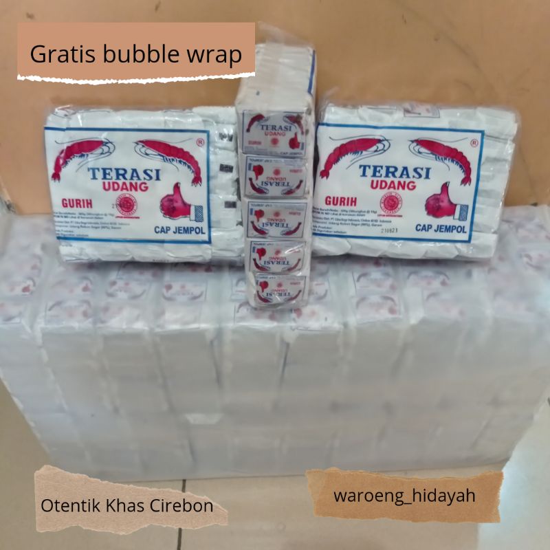 

Terasi Udang Rebon Cap Jempol Khas Cirebon 500 gram