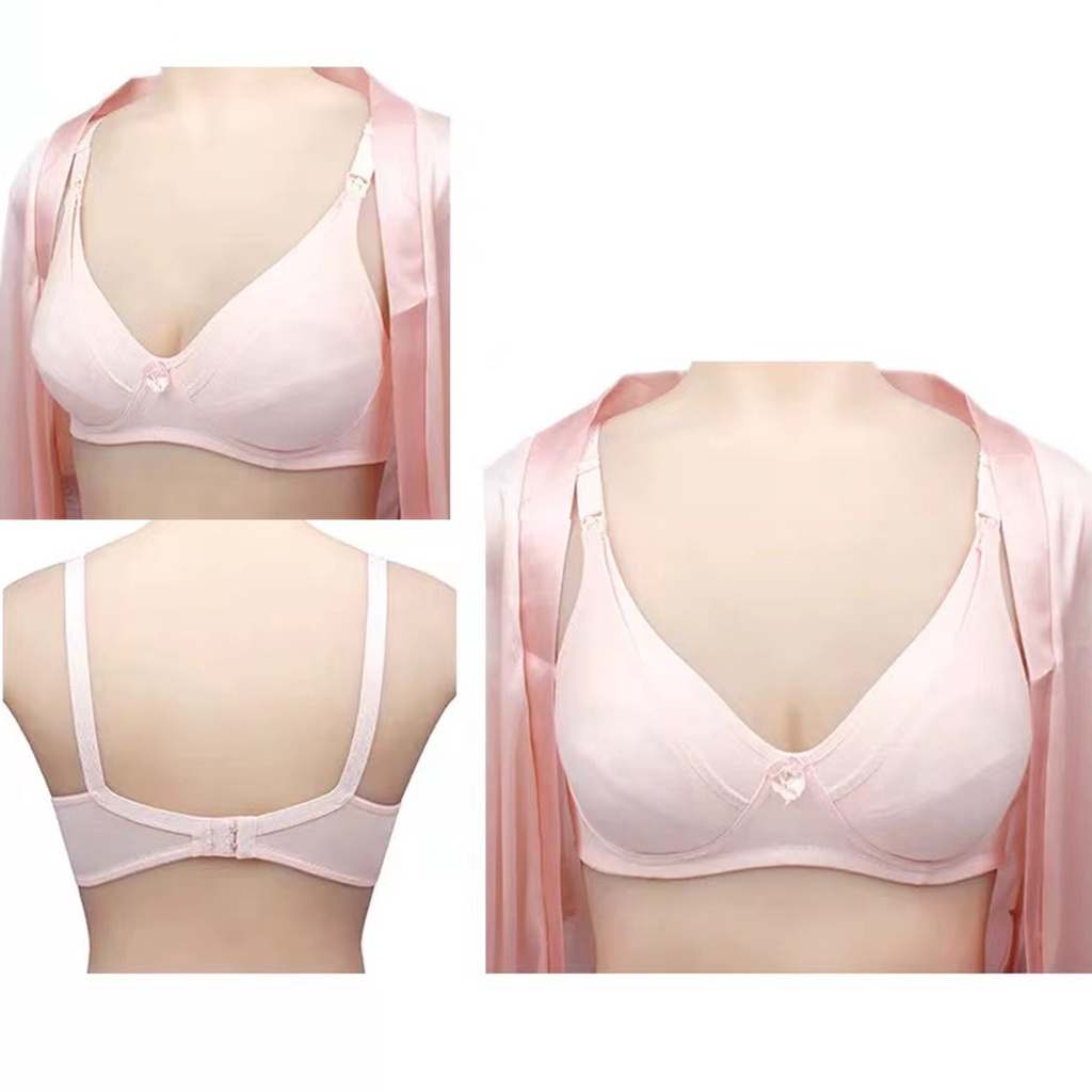 Bh Menyusui Breastfeeding Bra Ibu Hamil Busa Tipis Tanpa Kawat Dapat Digunakan Saat Hamil/C 175