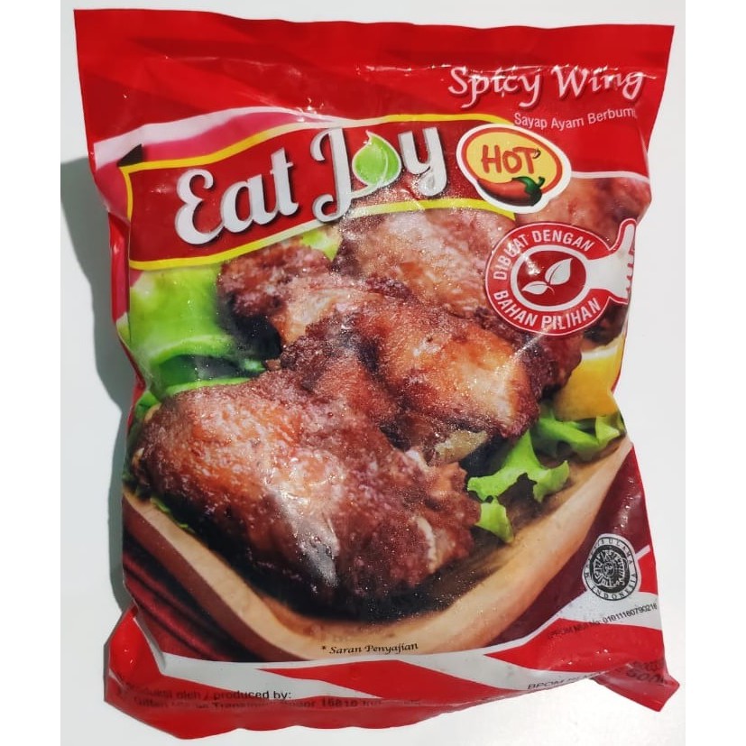 

SPICY WING HOT EATJOY 500 GR ENAK DAN GURIH