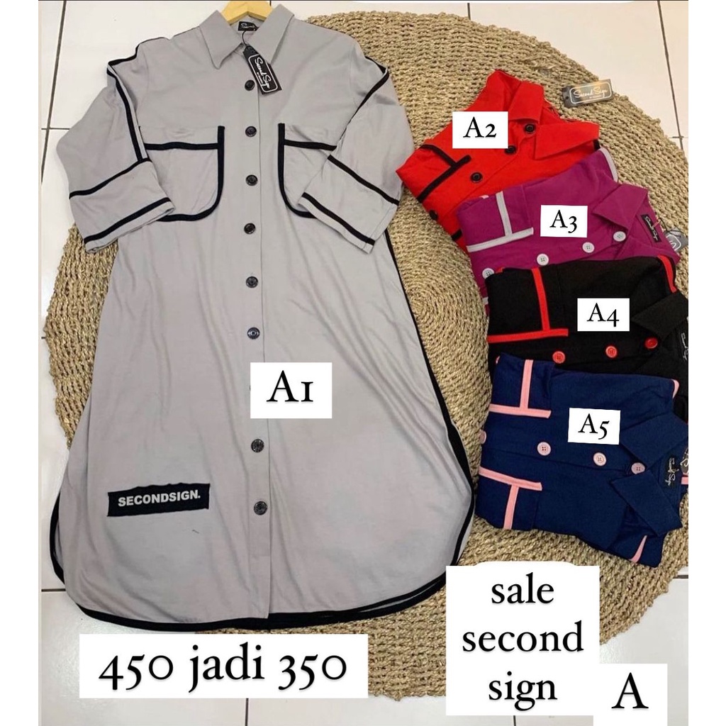 SALE DRESS SECOND SIGN// DISKON DRESS SECOND SIGN SS