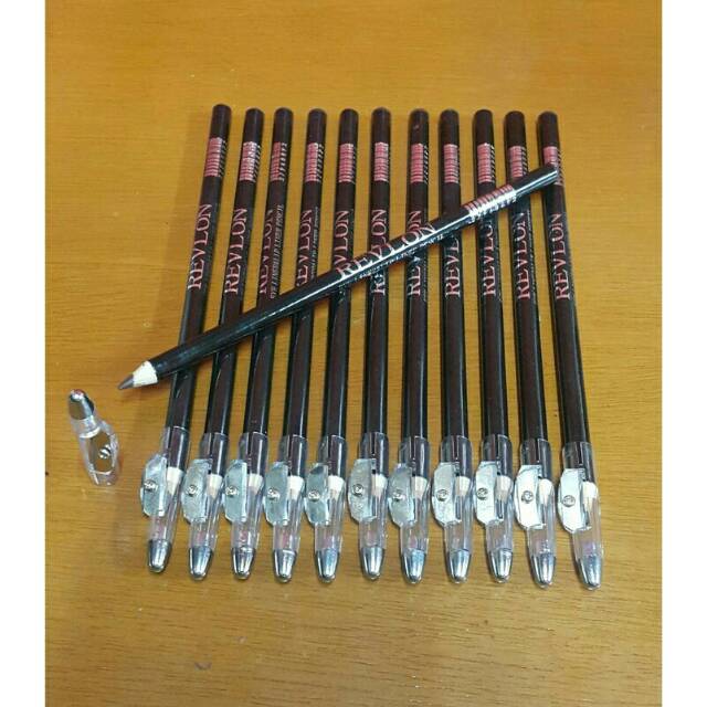 Pensil Alis Revlon ada Serutan 12 pcs