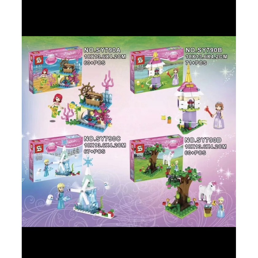 SY 790 Mini Set Princess Disney
