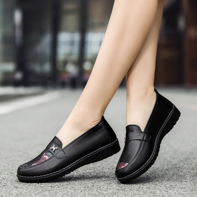 Sepatu Flats Wanita Loafer Import Sepatu Kerja Wanita