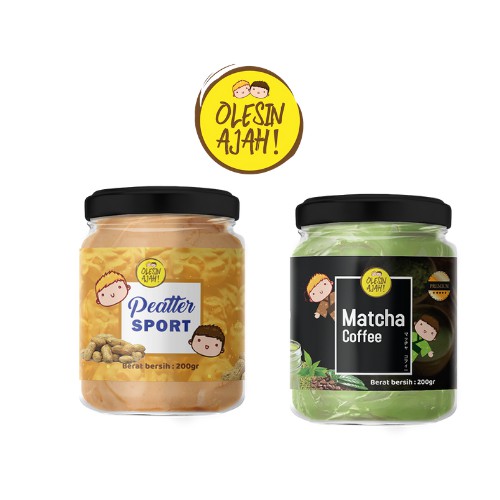 

Promo OlesinAjah Selai Peatter Sport 200Gr + Matcha Coffee 200Gr